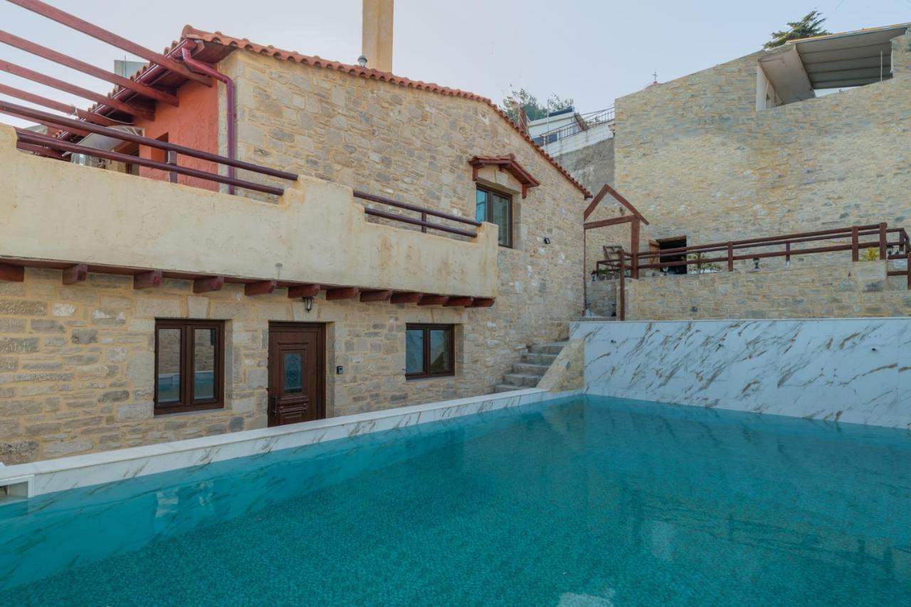 Draganigo Luxury Stone Houses 40 Min From Matala Ano Moulia Dış mekan fotoğraf