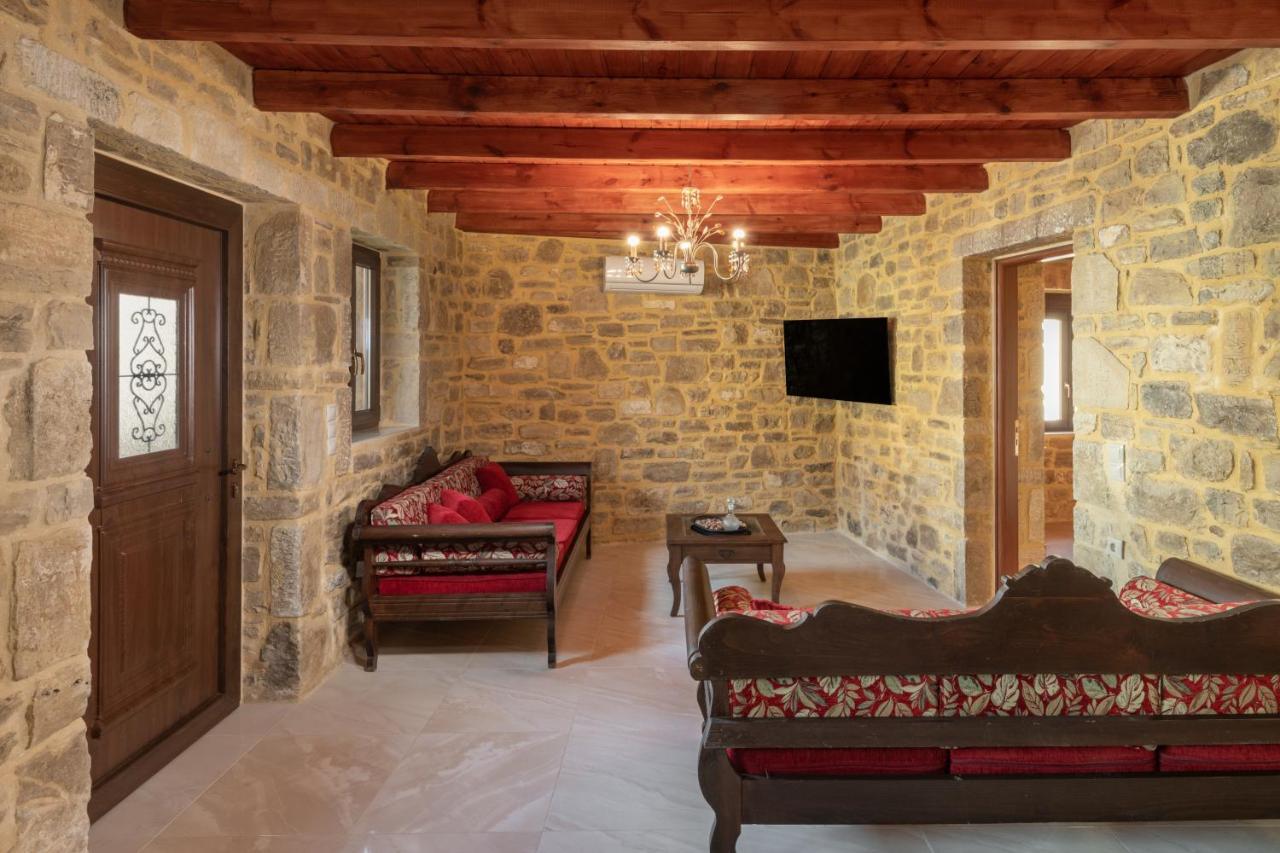 Draganigo Luxury Stone Houses 40 Min From Matala Ano Moulia Dış mekan fotoğraf