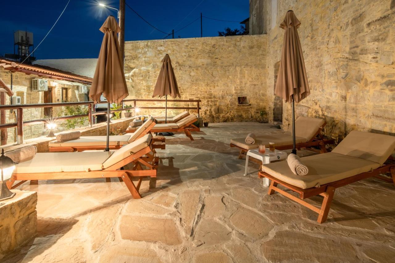 Draganigo Luxury Stone Houses 40 Min From Matala Ano Moulia Dış mekan fotoğraf