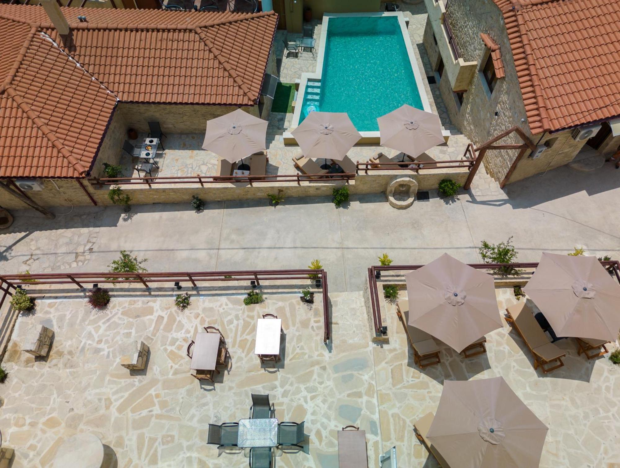Draganigo Luxury Stone Houses 40 Min From Matala Ano Moulia Dış mekan fotoğraf