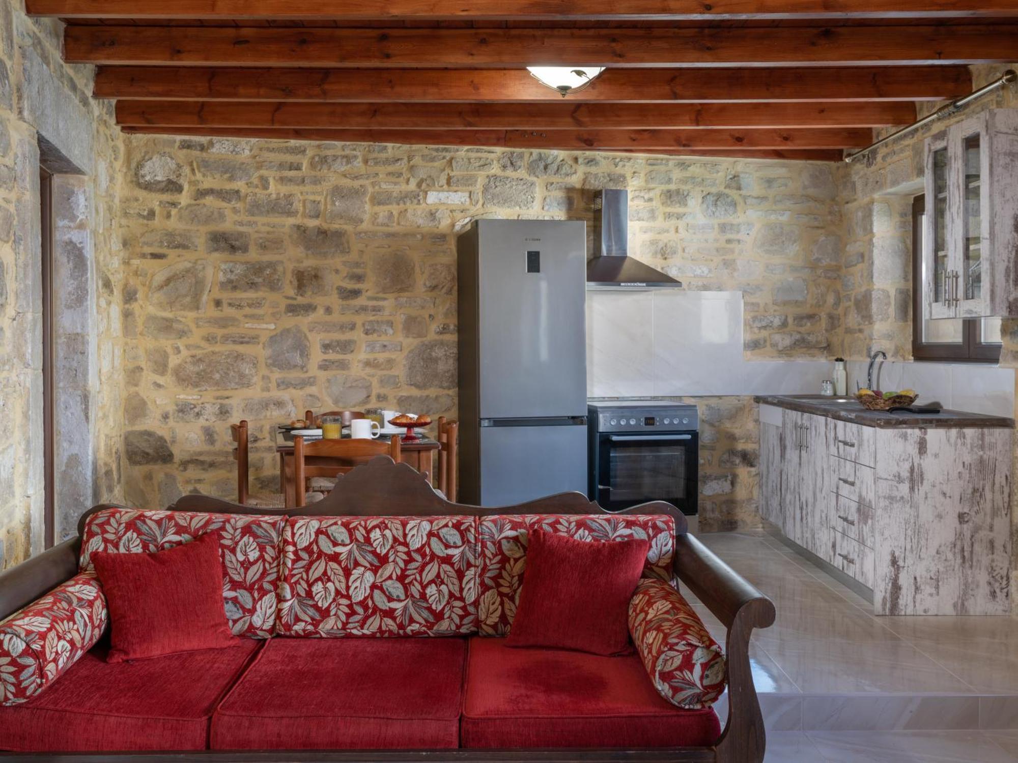 Draganigo Luxury Stone Houses 40 Min From Matala Ano Moulia Oda fotoğraf